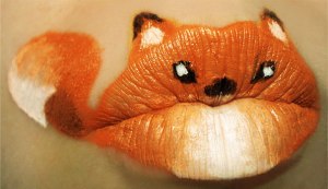 animal-lipstick-art-fox