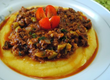 Image result for polenta vegana